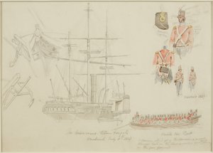 Études à Woolwich - John Wilson Carmichael